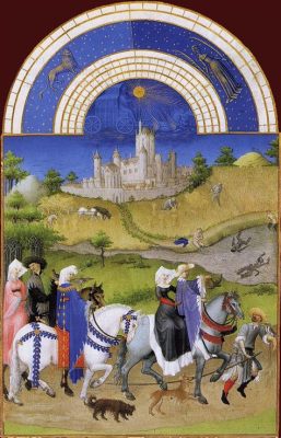 Les Très Riches Heures du Duc de Berry! En Intressant Exempel på Medeltida Miniatyrmåleri och Detaljrik Historisk Skildring